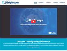 Tablet Screenshot of brightwaysco.com